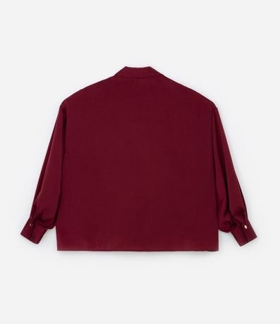 Camisa en Satén con Manga Amplia Curve & Plus Size 6