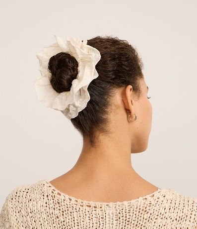 Scrunchie en Laise con Texturas 4