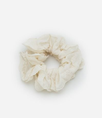 Scrunchie en Laise con Texturas 2