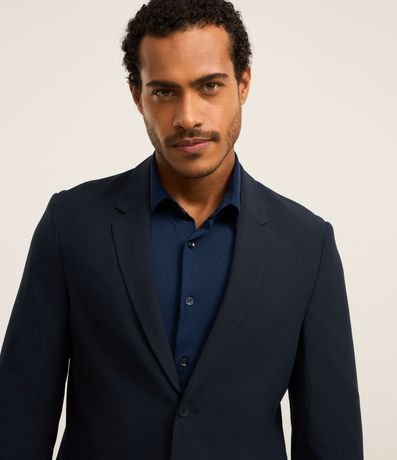 Blazer en Performance Easy Care con Textura y Cuello con Solapa 6