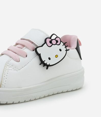 Championes Infantil con Velcro y Patch da Hello Kitty - Talle 20 a 27 2