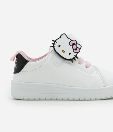 Championes Infantil con Velcro y Patch da Hello Kitty - Talle 20 a 27 3