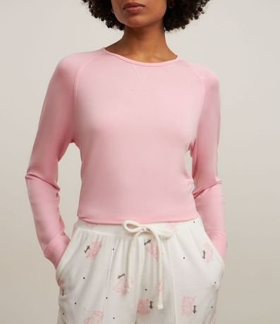 Pijama Largo en Plush con Estampa Gatitos Lovely 2