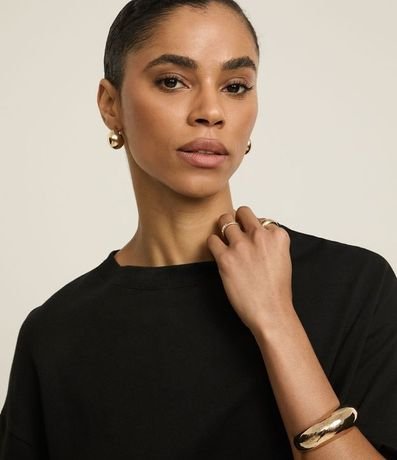 Blusa Oversized Básica en Algodón Malla 4