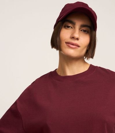 Blusa Oversized Básica en Algodón Malla 4
