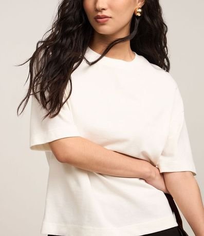 Blusa Oversized Básica en Algodón Malla 5