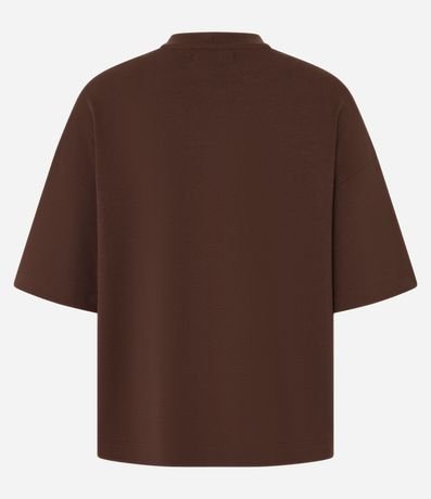 Blusa Oversized Básica en Algodón Malla 6