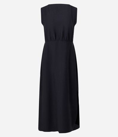 Vestido New Midi Sin Manga en Crepé 5