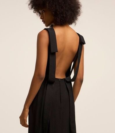 Vestido New Midi Sin Manga en Crepé 3