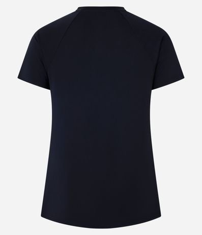 Remera Deportiva Manga Corta con Detalles Contrastantes 7