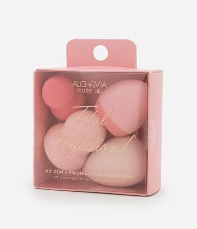 Kit 04 Esponjas Make Up Total Perfection Alchemia 3