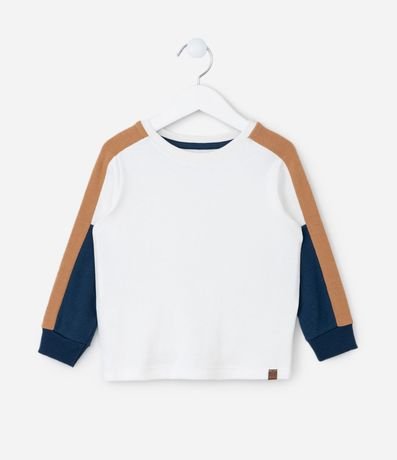 Remera Infantil con Recortes en las Mangas - Talle 1 a 5 años