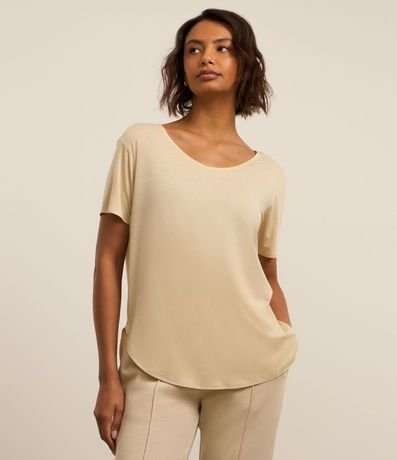 Remera Oversized Deportiva en Microfibra con Bajo Redondeado 2