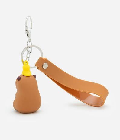 Llaveiro Infantil de Plástico con Carpincho y Pollito - Talle único 2