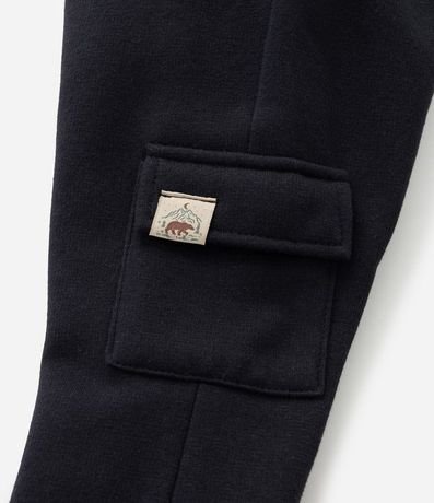 Pantalón Jogger Infantil en Algodón con Bolsillo Cargo - Talle 1 a 5 años 7