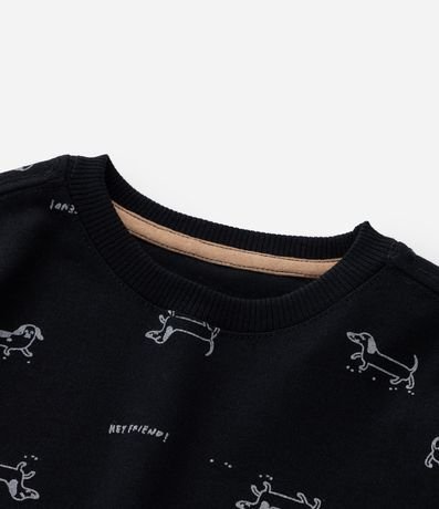 Remera Infantil con Estampa de Perrito - Talle 1 a 6 años 4