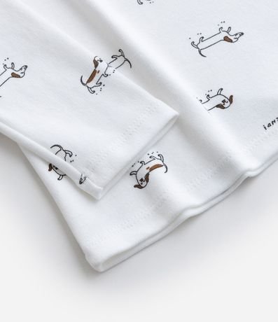 Remera Infantil con Estampa de Perrito - Talle 1 a 6 años 4