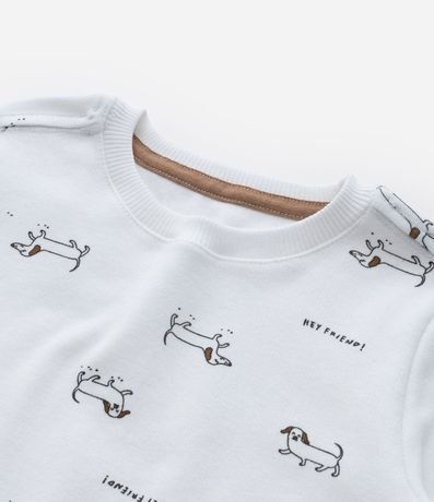 Remera Infantil con Estampa de Perrito - Talle 1 a 6 años 5