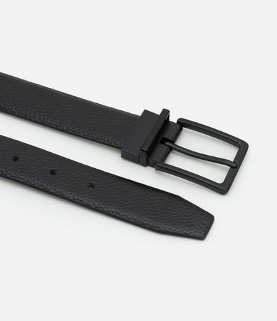 Cinturón en Material Sintético con Hebilla Cuadrada 3