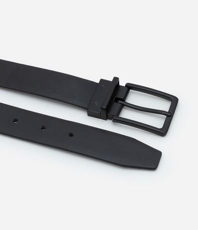Cinturón en Material Sintético con Hebilla Cuadrada 4