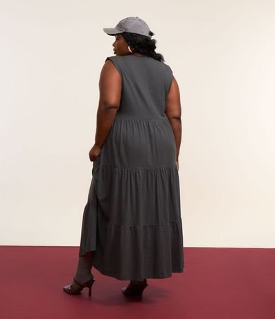 Vestido Midi Muscle Tee en Algodón Curve & Plus Size 2