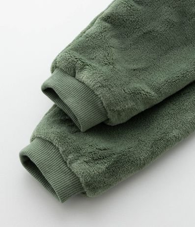 Conjunto Infantil en Fleece con Bordado de León - Talle 0 a 18 meses 7