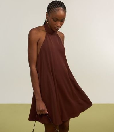 Enterito corto en Crepé con Cuello Halter 4