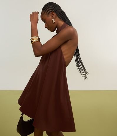 Enterito corto en Crepé con Cuello Halter 5