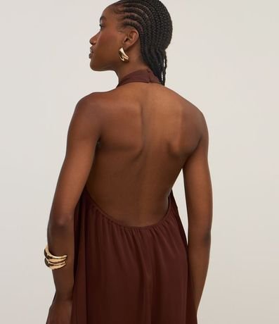 Enterito corto en Crepé con Cuello Halter 3