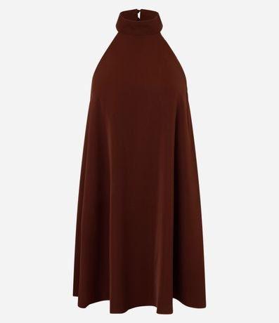 Enterito corto en Crepé con Cuello Halter 6