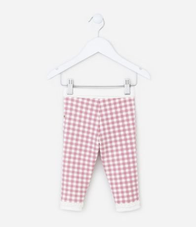 Pantalón Legging Infantil con Cintura Plegable - Talle 0 a 18 meses 2