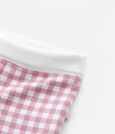 Pantalón Legging Infantil con Cintura Plegable - Talle 0 a 18 meses 4