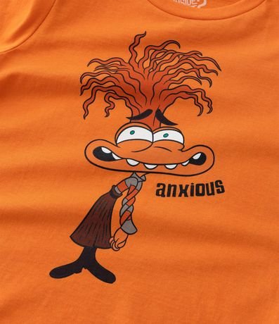 Remera Infantil con Estampa Ansiedade de Divertidamente - Talle 3 a 10 años 3