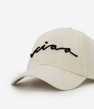 Gorra Asa Curva con Bordado Ciao 5