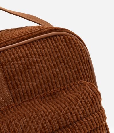 Cartera Grande de Terciopelo Cotelê con Correa Larga Gorgoran 6