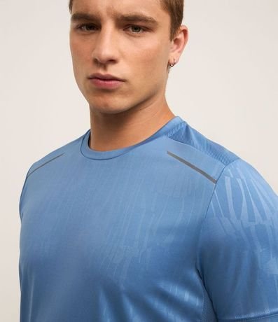 Remera Deportiva Tecnologia Dry con Estampa Heat Print 5