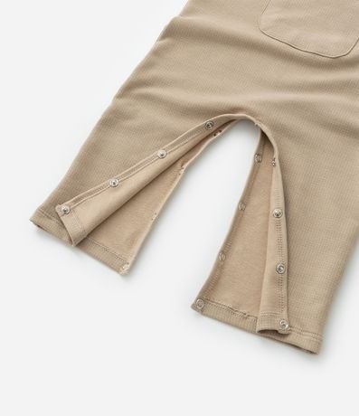 Conjunto Infantil con Bordado Carita de Osito - Talle 0 a 18 meses 6