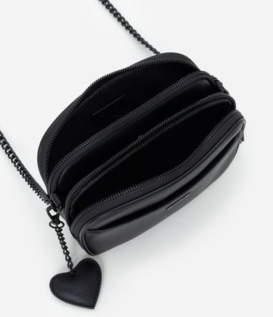 Cartera Camera Pequeña en PU con Asa Transversal 7