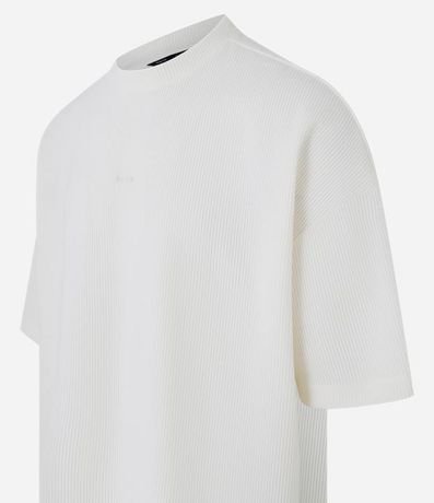 Remera en Pana con Bordado Lettering Minimalista 6