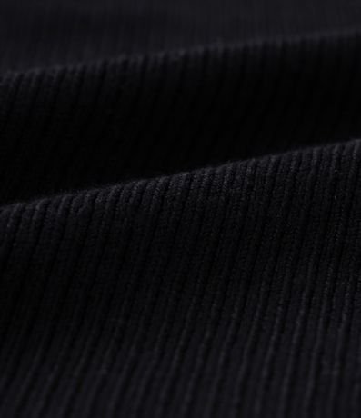 Vestido corto Evasê en Punto con Cuello alto Curve & Plus Size 7