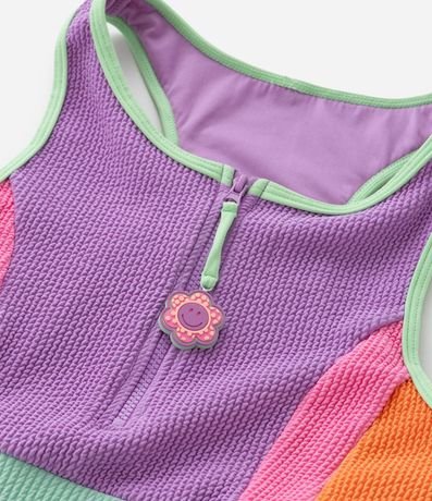 Bikini Infantil Texturizado con Protección UV - Talle 5 a 14 años 8