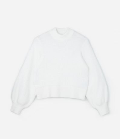 Suéter en Punto con Pelitos y Cuello Alto Curve & Plus Size 5