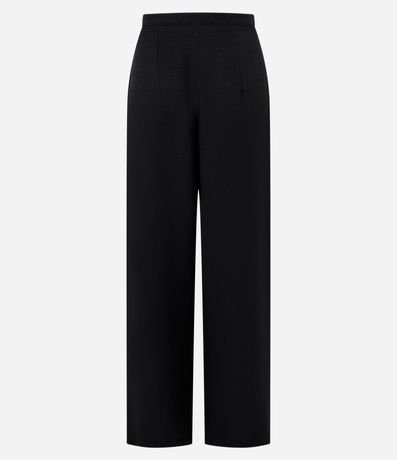 Pantalón Wide Leg en Sastrería con Cierre Deslocado 6