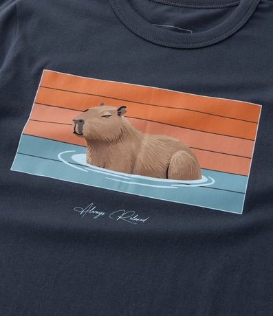 Remera Infantil con Estampa Carpincho - Talle 5 a 14 años 5