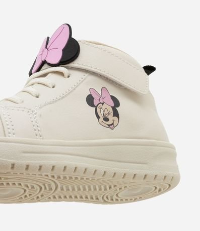 Championes Abotinado Infantil con Estampa Minnie y Daisy - Talle 20 a 27 4