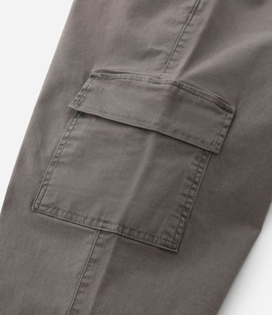 Pantalón Recto Infantil con Bolsillo Cargo - Talle 5 a 14 años 3