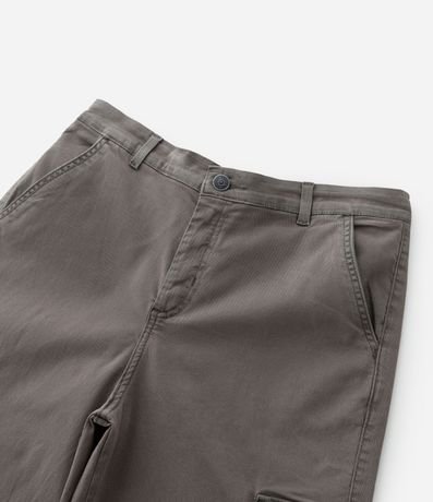 Pantalón Recto Infantil con Bolsillo Cargo - Talle 5 a 14 años 5