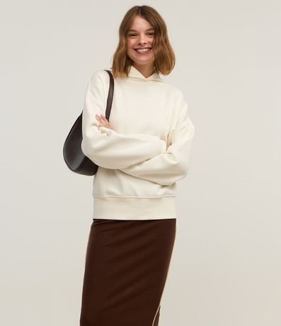 Pollera Reta New Midi en Rib con Fenda 2