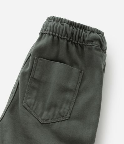 Bermuda Infantil en Sarga con Bajo Plegado - Talle 1 a 4 años 4