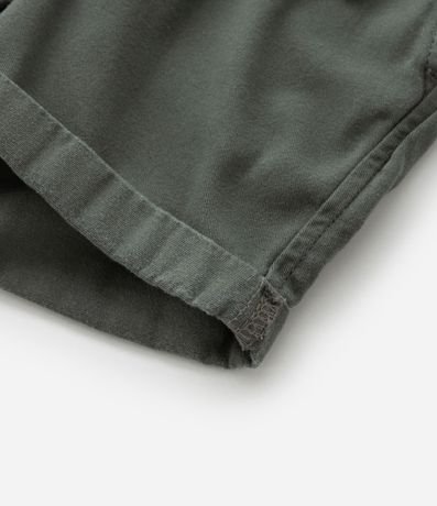 Bermuda Infantil en Sarga con Bajo Plegado - Talle 1 a 4 años 5